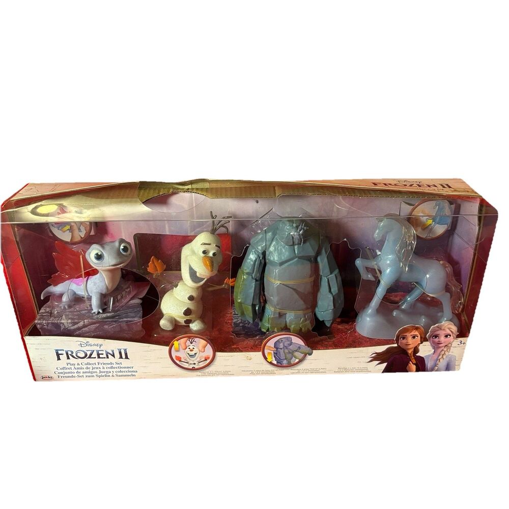 Disney Frozen 2 Play And Collect Friends Set Jakks New( See Photos )